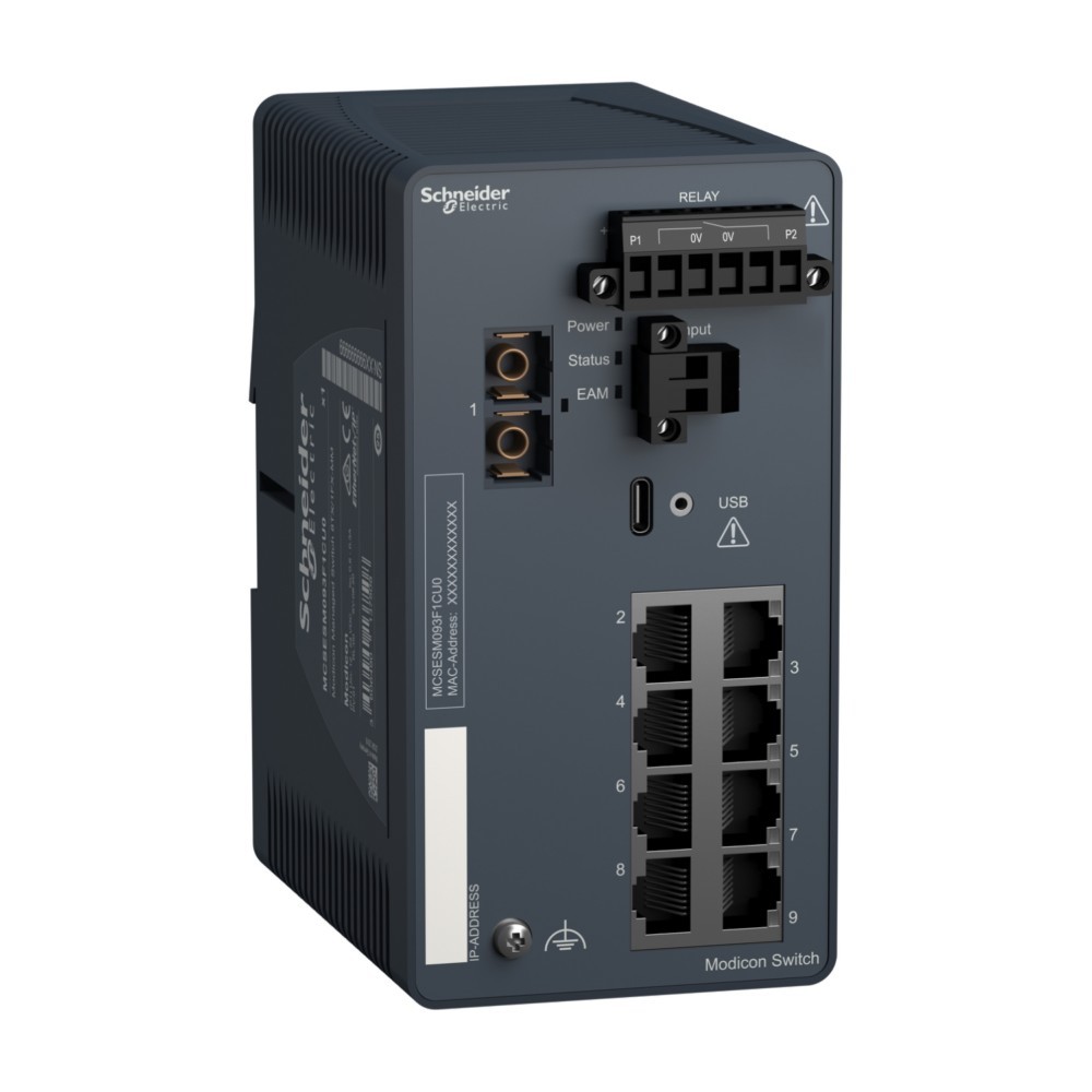 Schneider Electric Modicon Managed Switch MCSESM093F1CU0 Schneider Electric Modicon Managed Switch MCSESM093F1CU0 von Schneider Electric