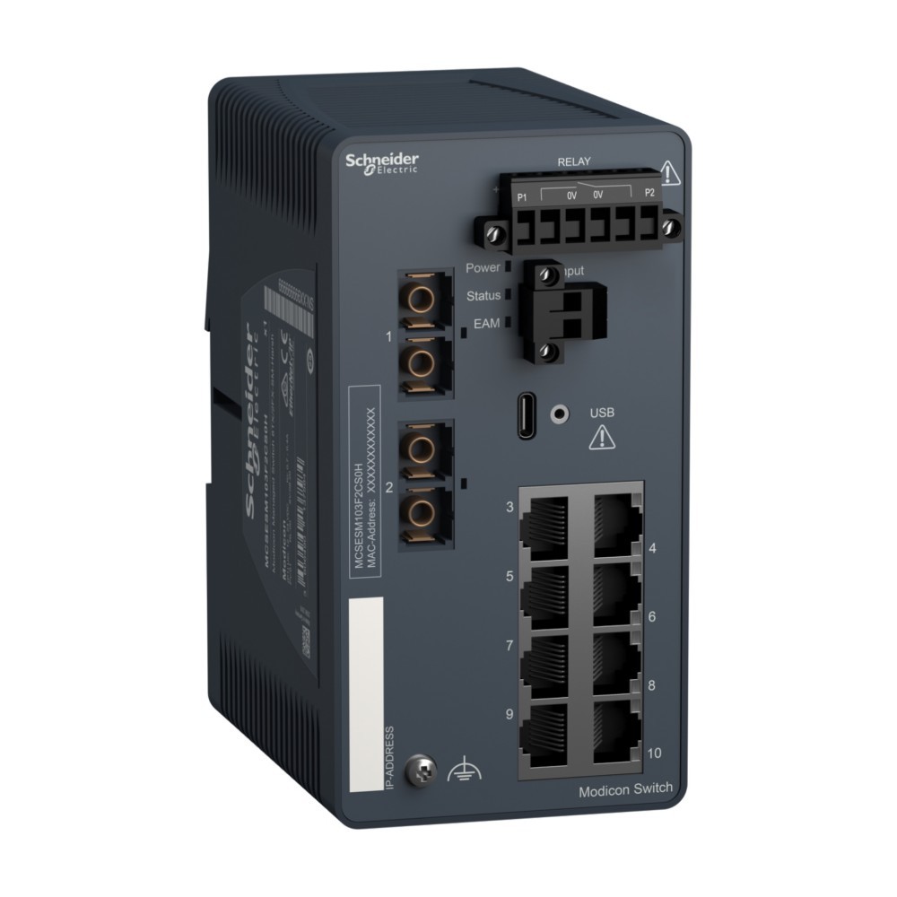 Schneider Electric Modicon Managed Switch MCSESM103F2CS0H Schneider Electric Modicon Managed Switch MCSESM103F2CS0H von Schneider Electric
