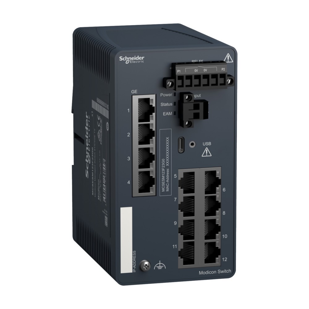 Schneider Electric Modicon Managed Switch MCSESM123F23G0 Schneider Electric Modicon Managed Switch MCSESM123F23G0 von Schneider Electric