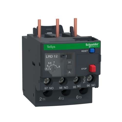 Schneider Electric TeSys Motorschutzrelais, Überlastrelais, 5,5-8A, 1S+1Ö, Klasse 10A, LRD12 Schneider Electric TeSys Motorschutzrelais, Überlastrelais, 5,5-8A, 1S+1Ö, Klasse 10A, LRD12 von Schneider Electric