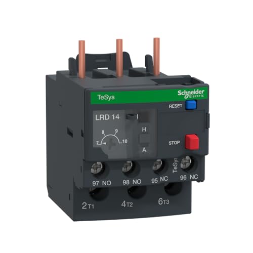 Schneider Electric Motorschutzrelais LRD14, 7-10A, 1S+1Ö, Klasse 10A, Überlasterlais von Schneider Electric