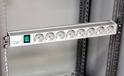 Schneider Electric NSYAPU19S8S 19 Zoll Netzwerkschrank-Steckdosenleiste 1 HE Schutzkontaktsteckdose Schneider Electric NSYAPU19S8S 19 Zoll Netzwerkschrank-Steckdosenleiste 1 HE Schutzkontaktsteckdose von Schneider Electric
