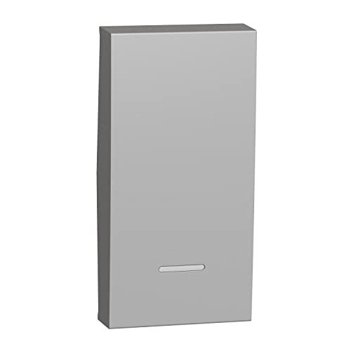 Schneider Electric NU910030N Unica Radkappe, Schalter oder Taster, 1 Mod, Aluminium von Schneider Electric