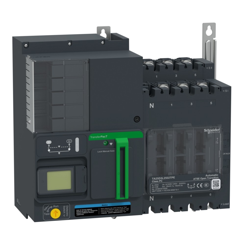 Schneider Electric Netzumschaltung autom. TA25D3L1002TPE Schneider Electric Netzumschaltung autom. TA25D3L1002TPE von Schneider Electric