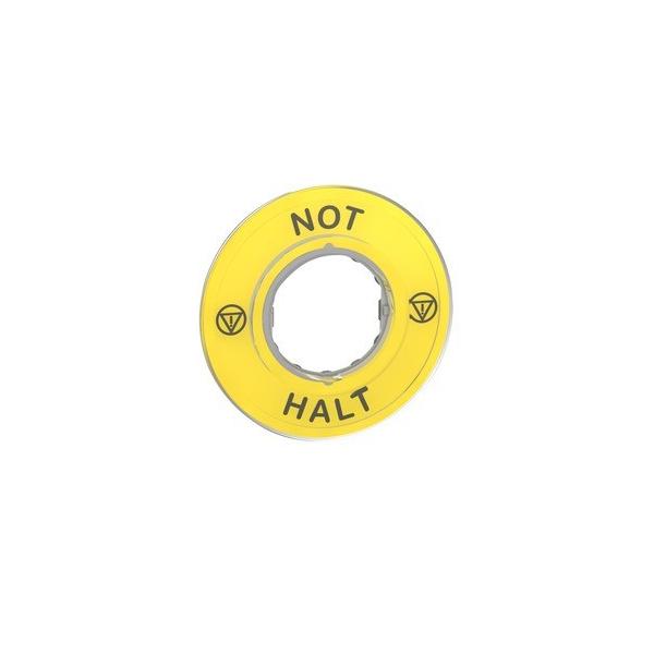Schneider Electric Not-Halt-Schild ZBY9220 von Schneider Electric
