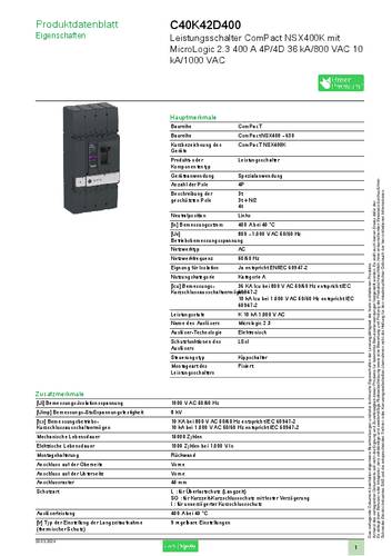 Schneider Electric PFXGP4301TADW Erweiterungsmodul von Schneider Electric