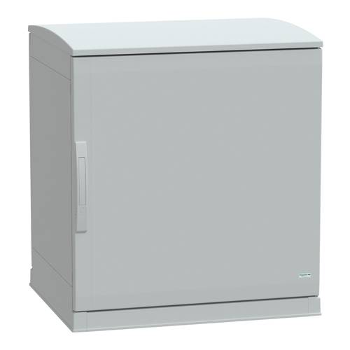 Schneider Electric Polyestergehäuse bodenst. Vers.PLAZT m. offen.Sockel+Abdeck. 750x750x620 IP44 In von Schneider Electric