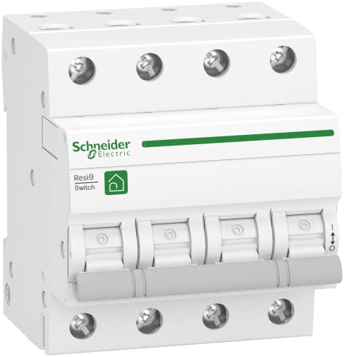 Schneider Electric Lasttrennschalter Resi9, 3-polig+N, 63A, 415V AC, weiss, Artikelnummer R9S64463 Schneider Electric Lasttrennschalter Resi9, 3-polig+N, 63A, 415V AC, weiss, Artikelnummer R9S64463 von Schneider Electric