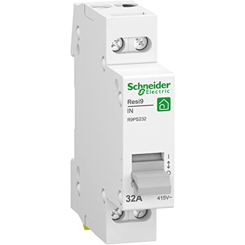 Schneider Electric - Resi9 - Schalter - 2P - 32A - 2NO - 250V AC - R9PS232 von Schneider Electric