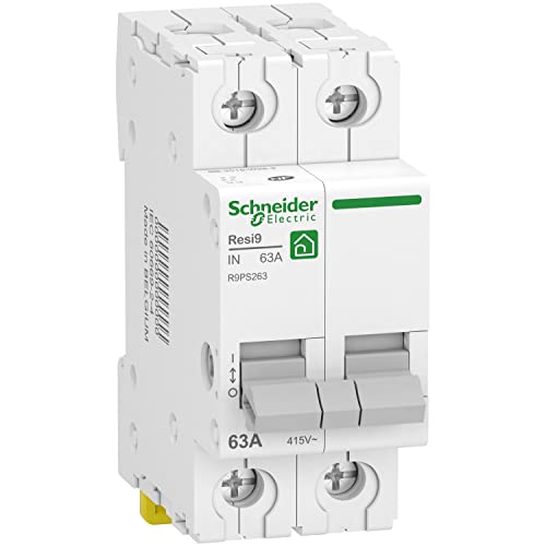 Schneider Electric Resi9 – Trennschalter 2P 63A – R9PS263 Schneider Electric Resi9 – Trennschalter 2P 63A – R9PS263 von Schneider Electric