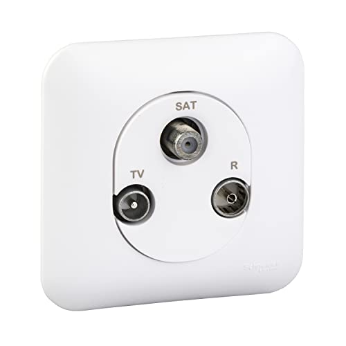 Schneider Electric S260461 TV-Buchse FM SAT Ovalis Schneider Electric S260461 TV-Buchse FM SAT Ovalis von Schneider Electric
