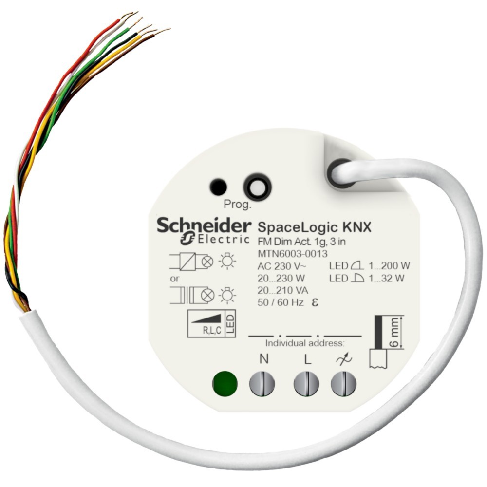 Schneider Electric SpaceLogic KNX-Dimmaktor MTN6003-0013 Schneider Electric SpaceLogic KNX-Dimmaktor MTN6003-0013 von Schneider Electric