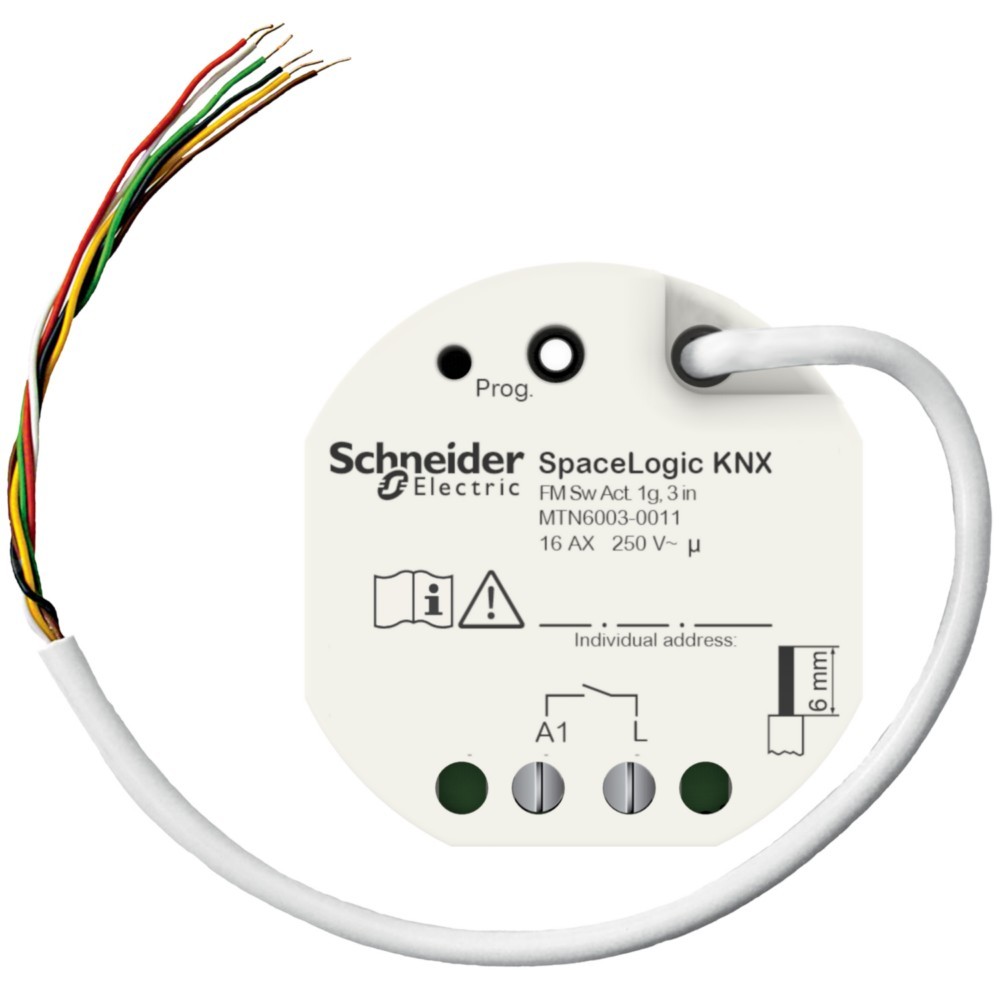 Schneider Electric SpaceLogic KNX-Schaltaktor MTN6003-0011 Schneider Electric SpaceLogic KNX-Schaltaktor MTN6003-0011 von Schneider Electric