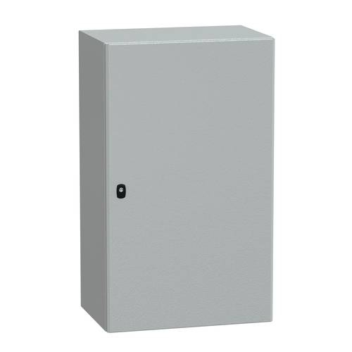 Schneider Electric Spacial S3D Volltür mit Montageplatte H1000xB600xT400 IP66 IK10 RAL7035. Inhalt: von Schneider Electric