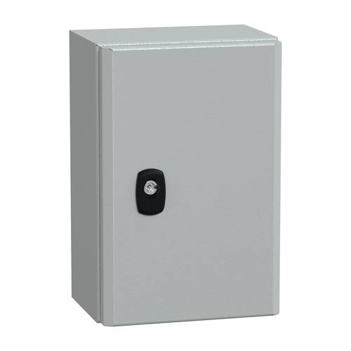 Schneider Electric Spacial S3D Volltür mit Montageplatte H300xB200xT150 IP66 IK10 RAL7035. Inhalt: Schneider Electric Spacial S3D Volltür mit Montageplatte H300xB200xT150 IP66 IK10 RAL7035. Inhalt: von Schneider Electric