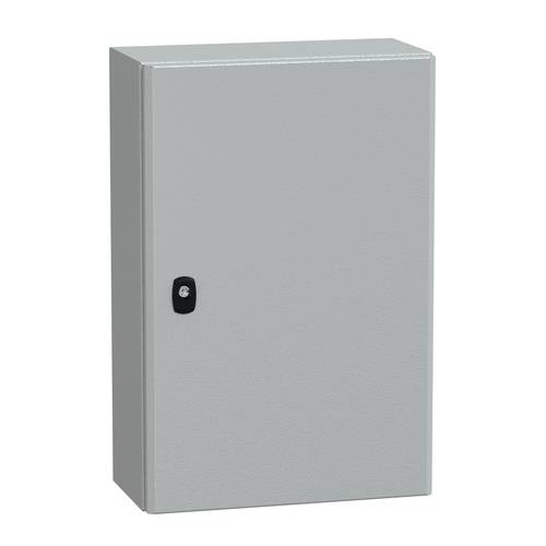 Schneider Electric Spacial S3D Volltür mit Montageplatte H600xB400xT200.IP66 IK10 RAL7035. Inhalt: Schneider Electric Spacial S3D Volltür mit Montageplatte H600xB400xT200.IP66 IK10 RAL7035. Inhalt: von Schneider Electric