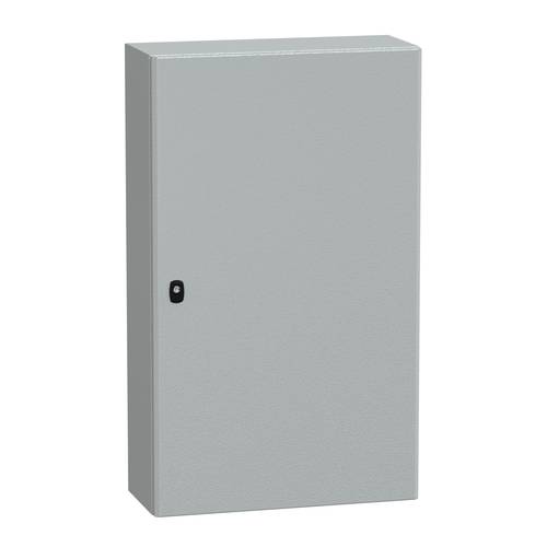 Schneider Electric Spacial S3D Volltür ohne Montageplatte H1000xB600xT250 IP66 IK10 RAL7035. Inhalt von Schneider Electric