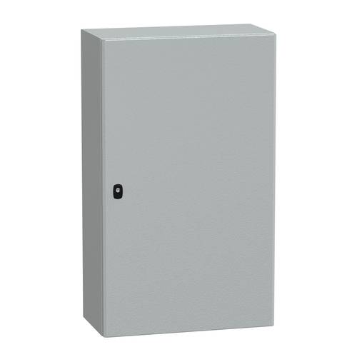 Schneider Electric Spacial S3D Volltür ohne Montageplatte H1000xB600xT300 IP66 IK10 RAL7035. Inhalt von Schneider Electric
