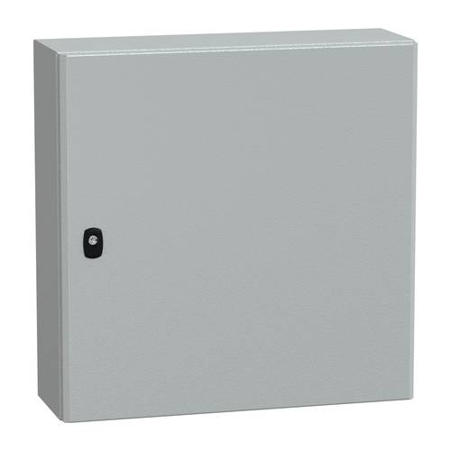 Schneider Electric Spacial S3D Volltür ohne Montageplatte H600xB600xT200.IP66 IK10 RAL7035. Inhalt: von Schneider Electric