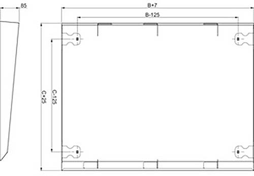 Schneider Electric Spacial SF/SM-Regendach, 1200x400mm Inhalt: 1St. von Schneider Electric