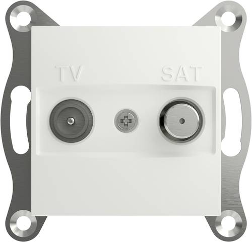 Schneider Electric TV-SAT Enddose Asfora Weiß (RAL 9003) EPH3470121D von Schneider Electric