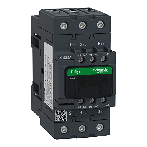 Schneider Electric TeSys D Schütz LC1D65AP7-3P (3 NO) - AC-3-440 V 65 A - 230 V AC 50/60 Hz Spule von Schneider Electric