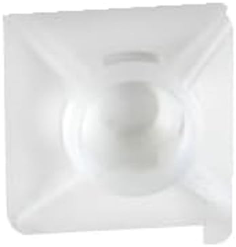Schneider Electric Thorsman Kabelbinder 100 Stück Selbstklebender Kabelbinder Sockel aus Polyamid 3,6 mm Breite, Farbe Klar, Verschiedene Größen Schneider Electric Thorsman Kabelbinder 100 Stück Selbstklebender Kabelbinder Sockel aus Polyamid 3,6 mm Breite, Farbe Klar, Verschiedene Größen von Schneider Electric