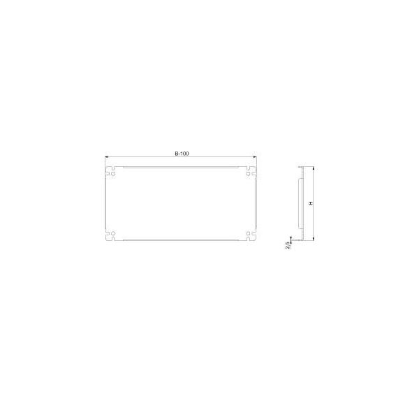 Schneider Electric Tiefenverstellschienen NSYSDCR200 (VE4) von Schneider Electric