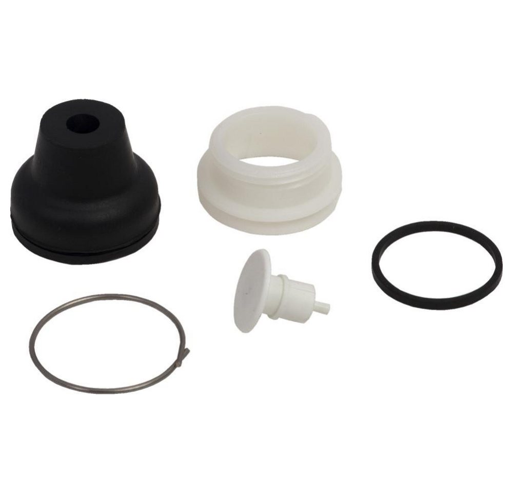 Schneider Electric Verteiler Schneider Drucktaster Front. mit Schutzkappe für XAC-B, weiß, 16mm von Schneider Electric