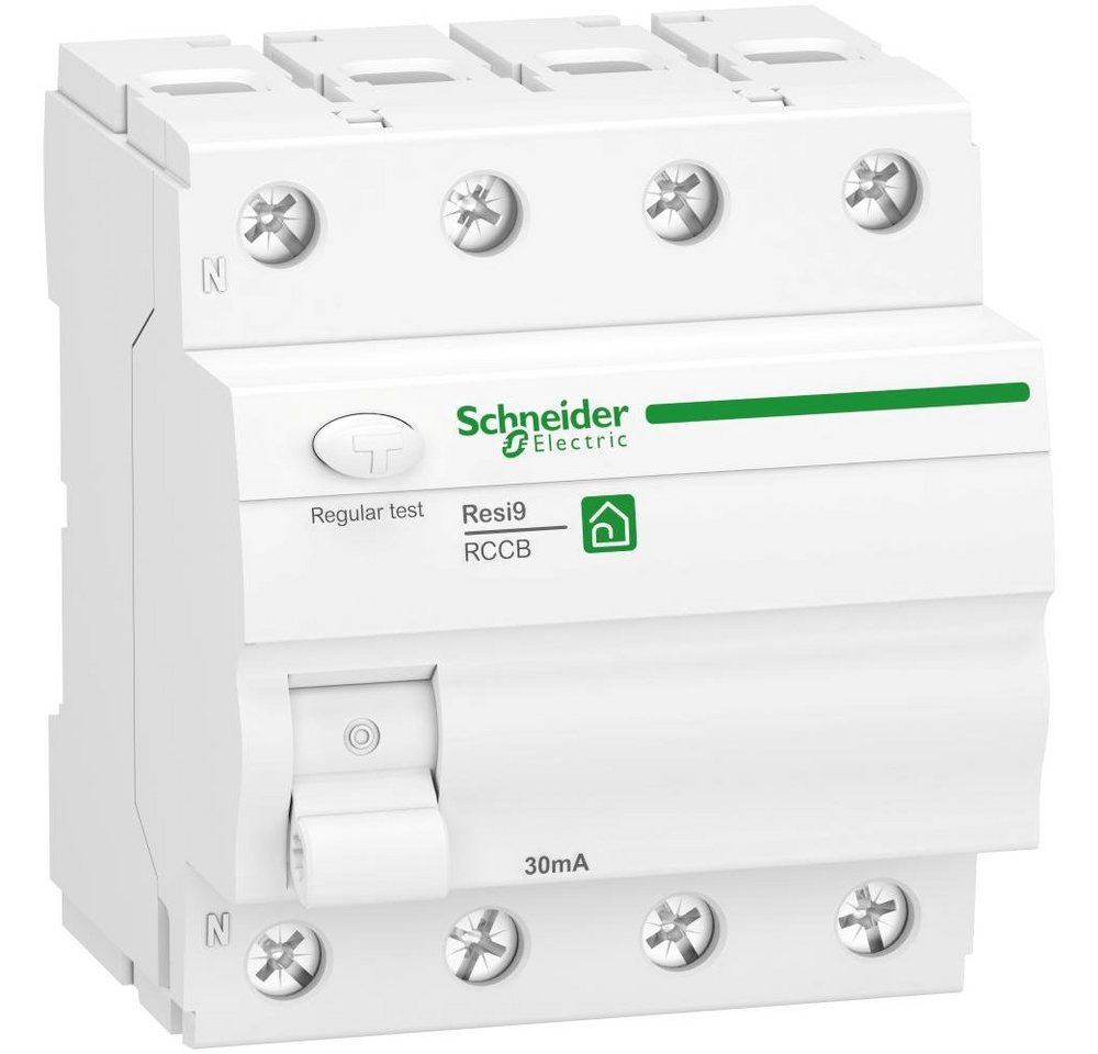 Schneider Electric Verteiler Schneider Electric Fehlerstrom-Schutzschalter Resi9, 4P, 40A, 30mA, Ty Schneider Electric Verteiler Schneider Electric Fehlerstrom-Schutzschalter Resi9, 4P, 40A, 30mA, Ty von Schneider Electric