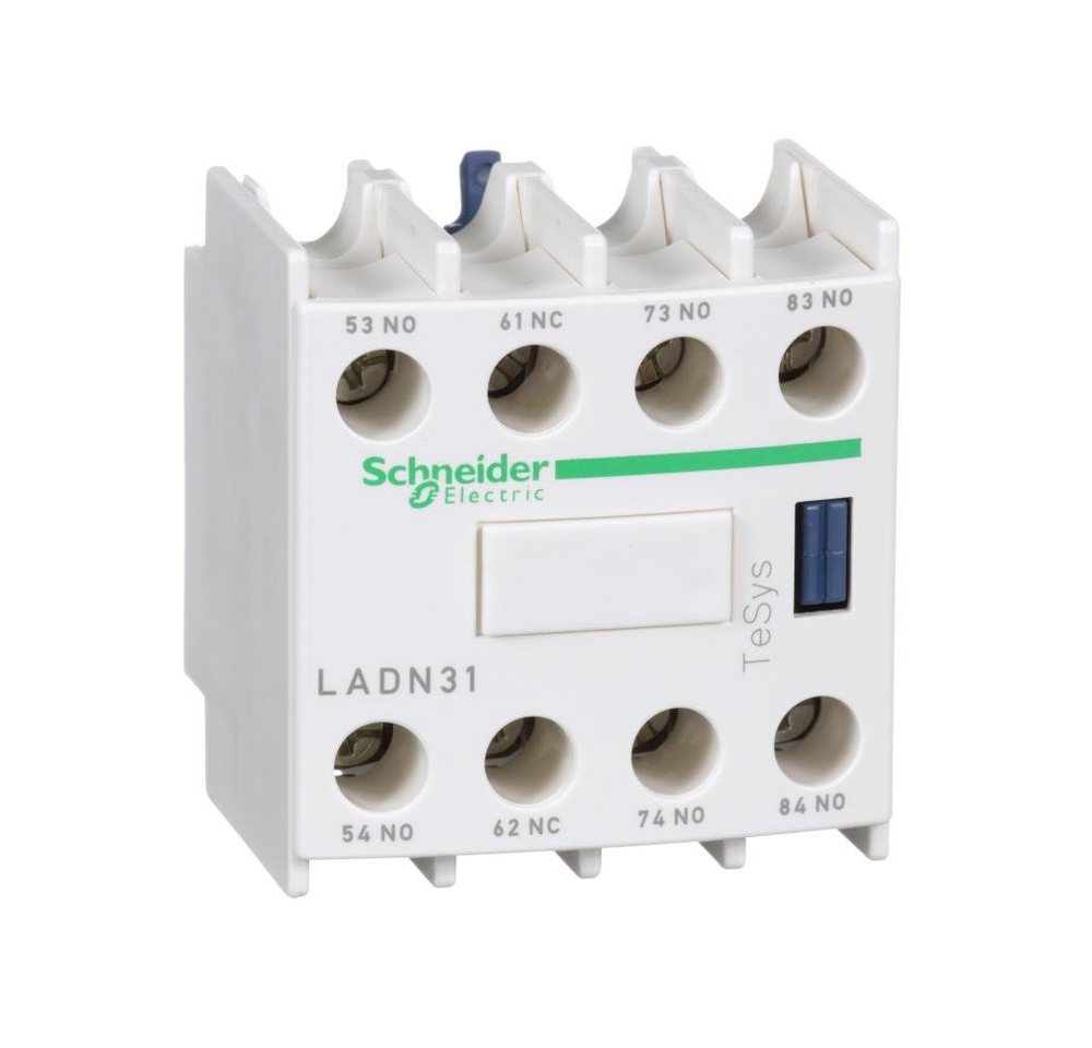Schneider Electric Verteiler Schneider Electric Hilfsschalterblock, 3S+1Ö, Schraubanschluss LADN31 Schneider Electric Verteiler Schneider Electric Hilfsschalterblock, 3S+1Ö, Schraubanschluss LADN31 von Schneider Electric