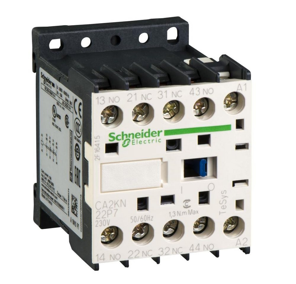 Schneider Electric Verteiler Schneider Electric Hilfsschütz, 2S+2Ö, 230V 50/60Hz CA2KN22P7 Schneider Electric Verteiler Schneider Electric Hilfsschütz, 2S+2Ö, 230V 50/60Hz CA2KN22P7 von Schneider Electric