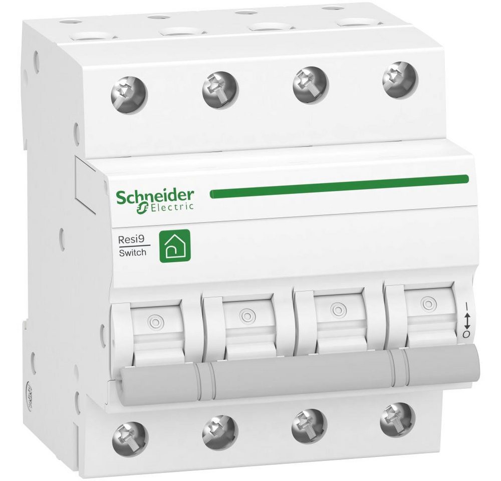 Schneider Electric Verteiler Schneider Electric Lasttrennschalter Resi9, 3P+N, 63A, 415V AC R9S6446 Schneider Electric Verteiler Schneider Electric Lasttrennschalter Resi9, 3P+N, 63A, 415V AC R9S6446 von Schneider Electric