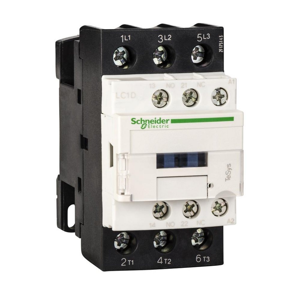 Schneider Electric Verteiler Schneider Electric Leistungsschütz LC1D 3p, +1S+1Ö, 18.5 kW, 38 A, 4 von Schneider Electric