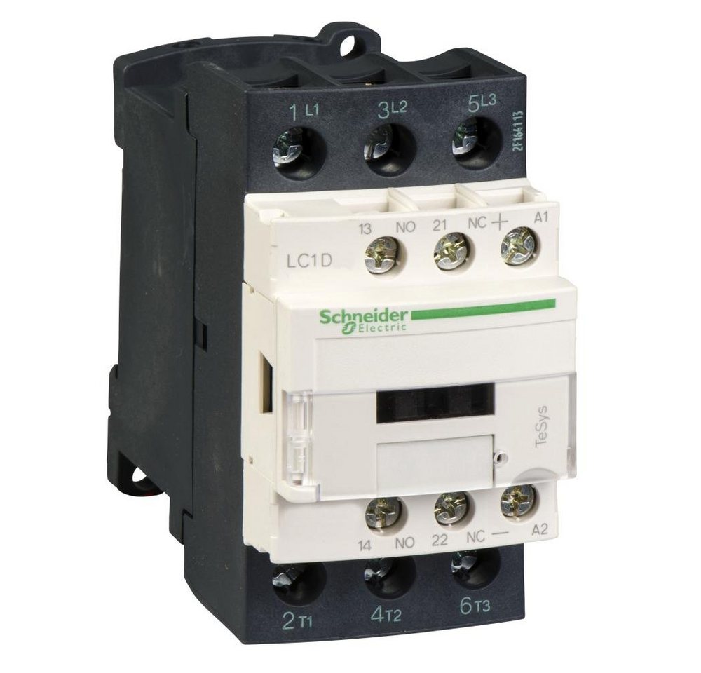 Schneider Electric Verteiler Schneider Electric Leistungsschütz LC1D 3p, +1S+1Ö, 18.5 kW, 38 A, 4 Schneider Electric Verteiler Schneider Electric Leistungsschütz LC1D 3p, +1S+1Ö, 18.5 kW, 38 A, 4 von Schneider Electric