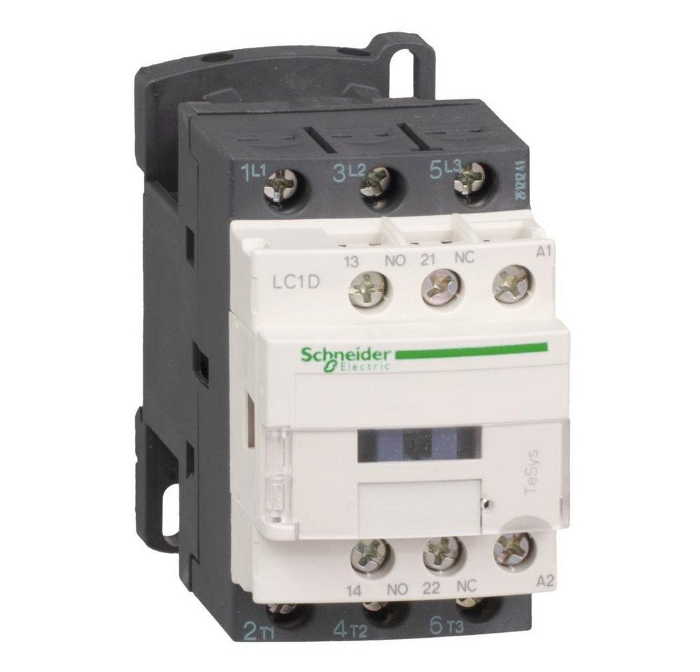 Schneider Electric Verteiler Schneider Electric Leistungsschütz LC1D 3p, +1S+1Ö, 7.5 kW, 18 A, 40 Schneider Electric Verteiler Schneider Electric Leistungsschütz LC1D 3p, +1S+1Ö, 7.5 kW, 18 A, 40 von Schneider Electric