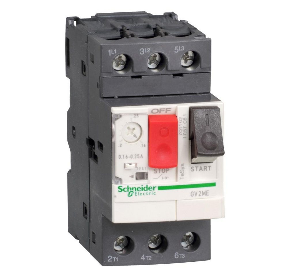 Schneider Electric Verteiler Schneider Electric Motorschutzschalter, 3p, 4-6,3A, Tasterbetätigung Schneider Electric Verteiler Schneider Electric Motorschutzschalter, 3p, 4-6,3A, Tasterbetätigung von Schneider Electric