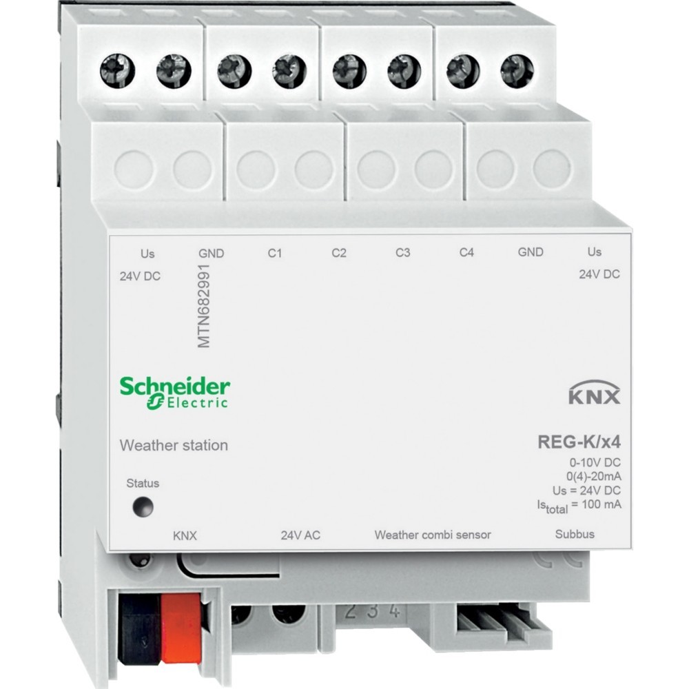 Schneider Electric Wetterstation REG-K 4fach MTN682991 Schneider Electric Wetterstation REG-K 4fach MTN682991 von Schneider Electric