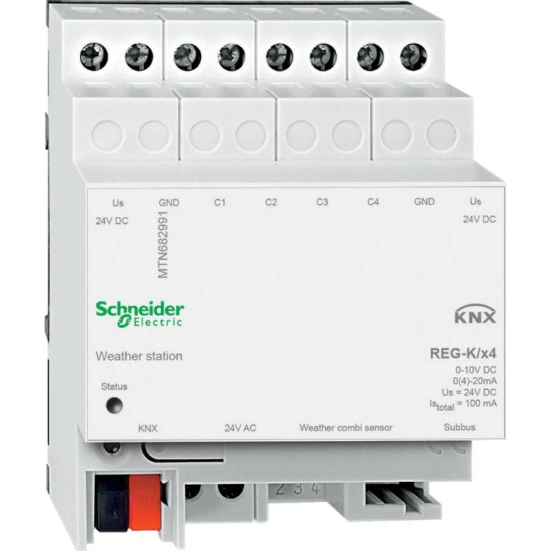 Schneider Electric Wetterstation REG-K 4fach MTN682991 von Schneider Electric