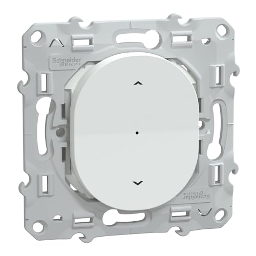 Schneider Electric - Wiser Ovalis - Rollladenschalter - 4A - Zigbee - Weiß - S320567W Schneider Electric - Wiser Ovalis - Rollladenschalter - 4A - Zigbee - Weiß - S320567W von Schneider Electric