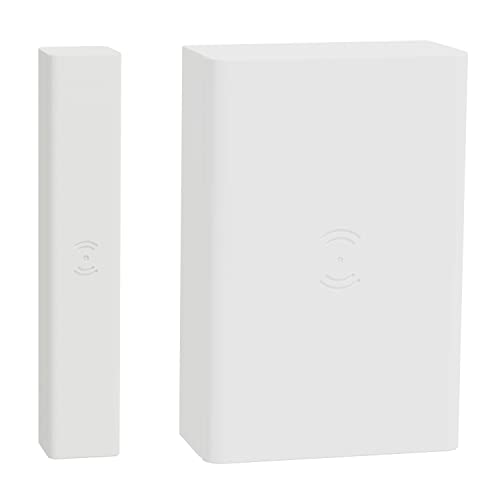 Schneider Electric Wiser Smart Home Fenster-Türsensor, Steuerung manuell oder mit kostenloser App, Einbruchschutz, Fensterüberwachung per App, kompatibel mit Amazon Alexa und Google Home von Schneider Electric