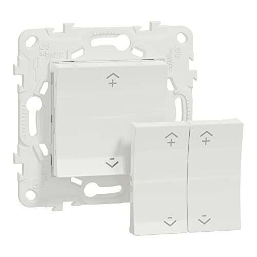 Schneider Electric - Wiser Unica – Funk-Zentralschalter 2 oder 4 BP – Weiß – NU557118W Schneider Electric - Wiser Unica – Funk-Zentralschalter 2 oder 4 BP – Weiß – NU557118W von Schneider Electric