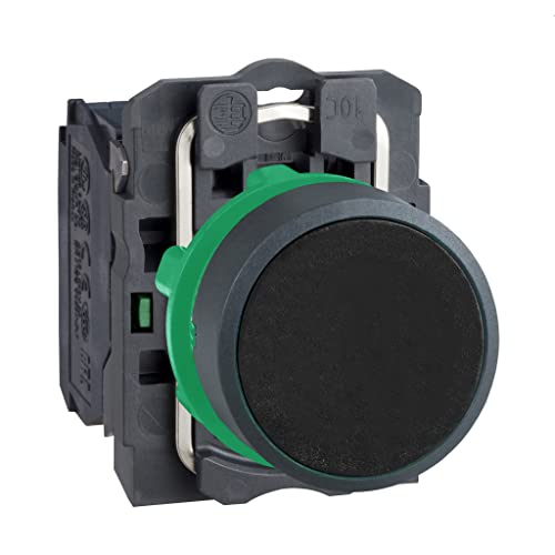 Schneider Electric XB5AA21 Drucktaster , Harmony XB5, Kunststoff, schwarz, unbeschriftet, 22mm, tastend, 1S Schneider Electric XB5AA21 Drucktaster , Harmony XB5, Kunststoff, schwarz, unbeschriftet, 22mm, tastend, 1S von Schneider Electric