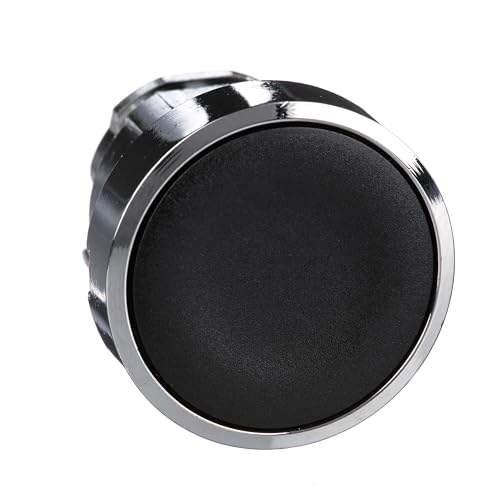 Schneider Electric ZB4BA2 Drucktaster, Frontelement, Harmony XB4, Metall, 22mm, schwarz, unbeschriftet, tastend Schneider Electric ZB4BA2 Drucktaster, Frontelement, Harmony XB4, Metall, 22mm, schwarz, unbeschriftet, tastend von Schneider Electric