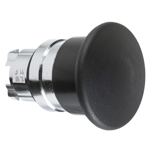 Schneider Electric ZB4BC2 Pilzdrucktaster, Frontelement, Harmony XB4, Metall, 22mm, schwarz, Pilz 40mm, unbeschriftet, tastend Schneider Electric ZB4BC2 Pilzdrucktaster, Frontelement, Harmony XB4, Metall, 22mm, schwarz, Pilz 40mm, unbeschriftet, tastend von Schneider Electric
