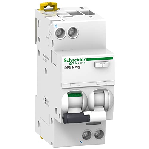 Schneider Electric a9d31632 Leitungsschutzschalter iDPN N Vigi, 1P + N, 32 A, 30 mA AC Class Schneider Electric a9d31632 Leitungsschutzschalter iDPN N Vigi, 1P + N, 32 A, 30 mA AC Class von Schneider Electric