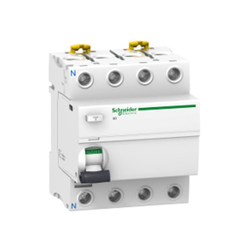 Schneider Electric a9r14440 IID Differential Schalter, AC, Instant, Class 300 mA Empfindlichkeit, 4p, 91 mm Höhe x 72 mm Breite x 73,5 mm Tiefe, 40 A Courant, weiß von Schneider Electric