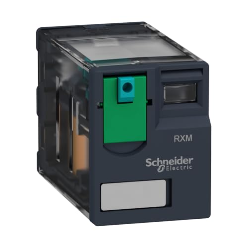 Schneider RXM4AB1BD Miniaturrelais Rxm, 4 W, 6 A, 24 VDC von Schneider Electric