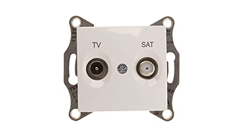 Toma TV/SAT Final Blanco von Schneider Electric