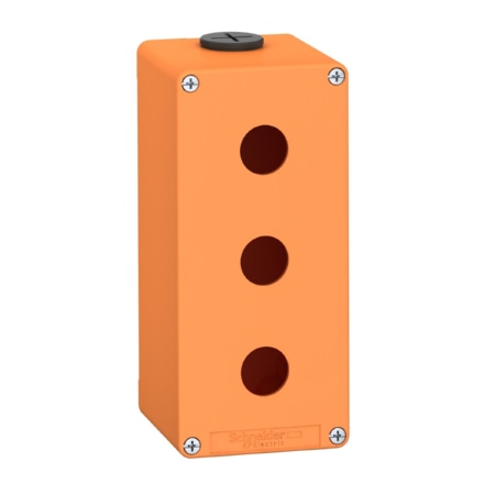 XAPO3503  - Leergehäuse XAP Metall 3x22mm orange XAPO3503 von Schneider Electric